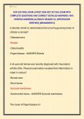 HCR 240 FINAL EXAM LATEST 2026-2027 ACTUAL EXAM WITH &NewLine;COMPLETE QUESTIONS AND CORRECT DETAILED ANSWERS &lpar;100&percnt; &NewLine;VERIFIED ANSWERS&rpar; &vert;ALREADY GRADED A&plus;&vert; &vert;&vert;PROFESSOR &NewLine;VERIFIED&vert;&vert; &vert;&vert;BRANDNEW&excl;&excl;&excl;&vert;&vert; 
