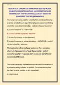 HESI CRITICAL CARE RN EXIT EXAM LATEST 2026-2027 ACTUAL &NewLine;EXAM WITH COMPLETE QUESTIONS AND CORRECT DETAILED &NewLine;ANSWERS &lpar;100&percnt; VERIFIED ANSWERS&rpar; &vert;ALREADY GRADED A&plus;&vert; &NewLine;&vert;&vert;PROFESSOR VERIFIED&vert;&vert; &vert;&vert;BRANDNEW&excl;&excl;&excl;&vert;&vert;