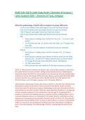 NURS 5434 CAD & Lipids Study Guide &vert; Questions & Answers &vert; Latest Updated 2026 &vert; UT Arlington