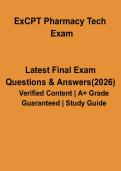 ExCPT Pharmacy Technician Exam PDF &vert; Study Guide & Practice Questions for Certification Prep