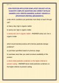 UTAH PESTICIDE APPLICATOR EXAM LATEST 2026-2027 ACTUAL &NewLine;EXAM WITH COMPLETE QUESTIONS AND CORRECT DETAILED &NewLine;ANSWERS &lpar;100&percnt; VERIFIED ANSWERS&rpar; &vert;ALREADY GRADED A&plus;&vert; &NewLine;&vert;&vert;PROFESSOR VERIFIED&vert;&vert; &vert;&vert;BRANDNEW&excl;&excl;&excl;&vert;&vert;