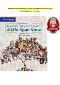 TEST BANK For Human Development&colon; A Life-Span View 9th Edition By Robert V&period; Kail&semi; John &NewLine;C&period; Cavanaugh Chapters 1 - 16