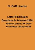 FL CAM License PDF &vert; Florida Community Association Manager Exam Study Guide & Practice Questions