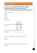 NUR 255 Final Exam Aging & Chronic Illness &vert; Updated Question and Answer &vert; Galen&comma; Exams of Nursing&NewLine;
