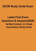 GCOR Study Guide Exam PDF &vert; Railroad Operating Rules Practice Questions & Revision Notes