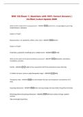 Package deal&colon;&colon; NSG 124 Exams Questions and Answers &vert; 2026&sol;2027