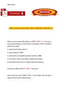 COBA Exam &ndash; Questions and Answers &ndash; Complete Exam Preparation Material