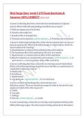 Med-Surg Nursing Exam 2026-2027 &ndash; Hematology&comma; Renal&comma; GU&comma; & Breast Cancer Q&A&NewLine;&NewLine;
