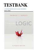 TEST BANK FOR A Concise Introduction to Logic 11th Edition by Patrick J&period; Hurley ISBN&colon; 978-1111346232 COMPLETE GUIDE ALL CHAPTERS COVERED 100&percnt; VERIFIED A&plus; GRADE ASSURED&excl;&excl;&excl;&excl;NEW LATEST UPDATE&excl;&excl;&excl;&excl;&excl;&excl;