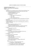 Summary Obstetrics and Gynecology Nursing Exam &num;3