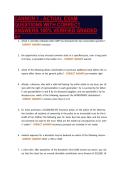 CANNON 1 - ACTUAL EXAM&NewLine;QUESTIONS WITH CORRECT&NewLine;ANSWERS 100&percnt; VERIFIED GRADED&NewLine;A&plus;