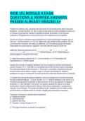 BIOD 151 MODULE 6 EXAM QUESTIONS & VERIFIED ANSWERS PASSED ALREADY GRADED A&plus;