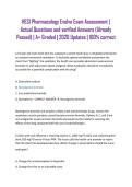 HESI Pharmacology Study Guide &lpar;PDF&rpar; &vert; Practice Questions&comma; Rationales & Review &vert; 2026