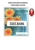 Test Bank for Essentials of Human Diseases and Conditions&comma; 7th Edition by Margaret Schell Frazie