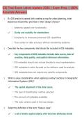 GIS Final Exam Latest Update 2026 &vert; Exam Prep &vert; 100&percnt; &NewLine;Accurate Answers
