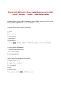 Pharm NSG 124 Exam 1 Notes Study &vert; Questions with 100&percnt;&NewLine;Correct Answers &vert; Verified &vert; Latest Update 2026
