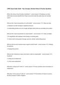 CAWC Exam Study Guide &ndash; Key Concepts&comma; Revision Notes & Practice Questions
