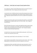 CWCN Exam 1 &ndash; Study Guide&comma; Key Concepts & Practice Questions Review