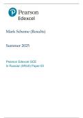 Pearson Edexcel GCE&NewLine;In Russian &lpar;9RU0&rpar; Paper 03