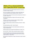 EFMB ACTUAL EXAM QUESTIONS AND COMPLETE STUDY GUIDE 2026&period;&NewLine;&NewLine;