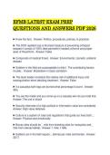 EFMB LATEST EXAM PREP QUESTIONS AND ANSWERS 2026&period;&NewLine;&NewLine;