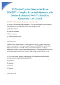 TAP Series Practice Exam Actual Exam 2026&sol;2027 &ndash; Complete Exam-Style Questions with Detailed Rationales &vert; 100&percnt; Verified &vert; Pass Guaranteed &ndash; A&plus; Graded&NewLine;&NewLine;