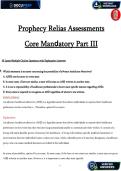 Prophecy Relias Core Mandatory Part II &vert; Patient Rights&comma; Advocacy&comma; Ethics & Safety Goals &vert; Verified Study Guide