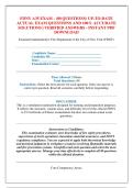 FDNY A35 EXAM - &lpar;80 QUESTIONS&rpar; UP-TO-DATE &NewLine;ACTUAL EXAM QUESTIONS AND 100&percnt; ACCURATE &NewLine;SOLUTIONS &vert; VERIFIED ANSWERS - INSTANT PDF &NewLine;DOWNLOAD 