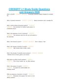 Exam &lpar;elaborations&rpar; CROSSFIT L1  