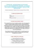 VFIS EXAM - &lpar;60 QUESTIONS&rpar; UP-TO-DATE &NewLine;ACTUAL EXAM QUESTIONS AND 100&percnt; ACCURATE &NewLine;SOLUTIONS &vert; VERIFIED ANSWERS - INSTANT PDF &NewLine;DOWNLOAD