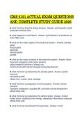 GMS 6121 ACTUAL EXAM QUESTIONS AND COMPLETE STUDY GUIDE 2026&period;pdf&NewLine;&NewLine;