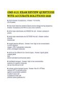 GMS 6121 EXAM REVIEW QUESTIONS WITH ACCURATE SOLUTIONS 2026&period;pdf&NewLine;&NewLine;