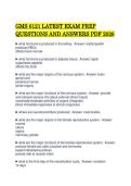 GMS 6121 LATEST EXAM PREP QUESTIONS AND ANSWERS  2026&period;pdf&NewLine;&NewLine;