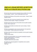 GMS 6474 EXAM REVIEW QUESTIONS WITH ACCURATE SOLUTIONS 2026&period;pdf&NewLine;&NewLine;