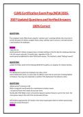 CLMS Certification Exam Prep Q&A 2026 &vert; FMLA ADA HIPAA&NewLine;&NewLine;