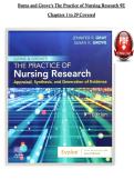 Burns & Grove&rsquo;s The Practice of Nursing Research &vert; Solution Manual &lpar;PDF&rpar; &vert; Grove &vert; 9th Edition &vert; 2026&ndash;2027 &vert; Chapters 1&ndash;29 Covered