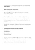 Certified Authority of Workers Compensation &lpar;CAWC&rpar; &ndash; Study Guide and Exam Review Material