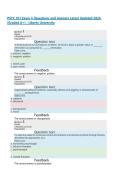 PSYC 101 Exam 4 &vert;Questions and Answers Latest Updated 2026 &lpar;Graded A&plus;&rpar; - Liberty University
