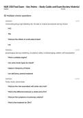 NUR 258 Final Exam &ndash; Key Points &ndash; Study Guide and Exam Review Material