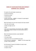 ENGR 301 EXAM QUESTIONS AND CORRECT  &NewLine;ANSWERS 100&percnt; VERIFIED 