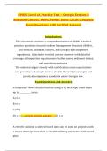 NPDES Level 1A Practice Test &ndash; Georgia Erosion & Sediment Control&comma; BMPs&comma; Permit Rules &lpar;2026&rpar; Complete Exam Questions with Verified Answers
