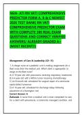 NGN- ATI RN VATI COMPREHENSIVE PREDICTOR FORM A&comma; B & C NEWEST 2026 TEST BANK&vert; RN VATI COMPREHENSIVE PREDICTOR EXAM WITH COMPLETE 300 REAL EXAM QUESTIONS AND CORRECT VERIFIED ANSWERS&sol; ALREADY GRADED A&plus; &lpar;MOST RECENT&excl;&excl;&rpar;