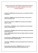 Drywall InstallatIon anD FInIshIng QUEstIons wIth DEtaIlED&NewLine;VErIFIED answErs &lpar;100&percnt; CorrECt answErs&rpar; 2026 UpDatE&NewLine;&sol;alrEaDy graDED a &plus;&NewLine;