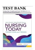 Test Bank - Nursing Today&colon; Transition and Trends&comma; 11th Edition &lpar;Zerwekh&comma; 2025&rpar;&comma; &vert; All Chapters&vert;&vert;Latest Edition&NewLine;