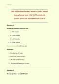 NUR 166 Final Exam &vert; 2026&sol;2027 &vert; Concepts of Family-Centered Nursing Hondros Practical Nurse &vert; Complete Questions with Verified Answers and Detailed Rationales &vert; LPN Maternal-Newborn Pediatric and Family Health