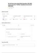 NU 641 final exam study EXAM Questions with 100&percnt; Correct Answers &vert; Verified &vert; Updated &lpar;Actual Exam&rpar; 20252026