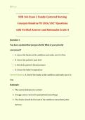 NUR 166 Exam 2 Hondros Family-Centered Nursing for the Practical Nurse &vert; Comprehensive Questions with Verified Answers and Detailed Rationales &vert; LPN Maternal-Child and Family Health Exam