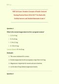 NUR 166 Exam 1 Hondros Concepts of Family-Centered &NewLine;Nursing Practical Nurse 2026&sol;2027 Test Bank with &NewLine;Verified Answers and Detailed Rationales Grade A