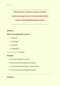 NUR 166 Exam 1 Hondros Concepts of Family-Centered Nursing Practical Nurse 2026&sol;2027 &vert; Complete Test Bank with Verified Questions and Answers and Detailed Rationales &vert; LPN Family Health and Reproductive Health Exam Prep &vert; Get HighScore &vert; Instant Download