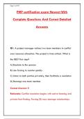 PMP CERTIFICATION EXAM PREP 2026 &ndash; 300&plus; REALISTIC QUESTIONS & DETAILED ANSWERS &vert; PROJECT MANAGEMENT PROFESSIONAL&NewLine;&NewLine;